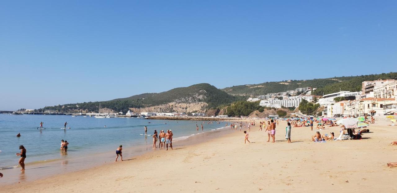 Casa Vila Praia Sesimbra Bagian luar foto