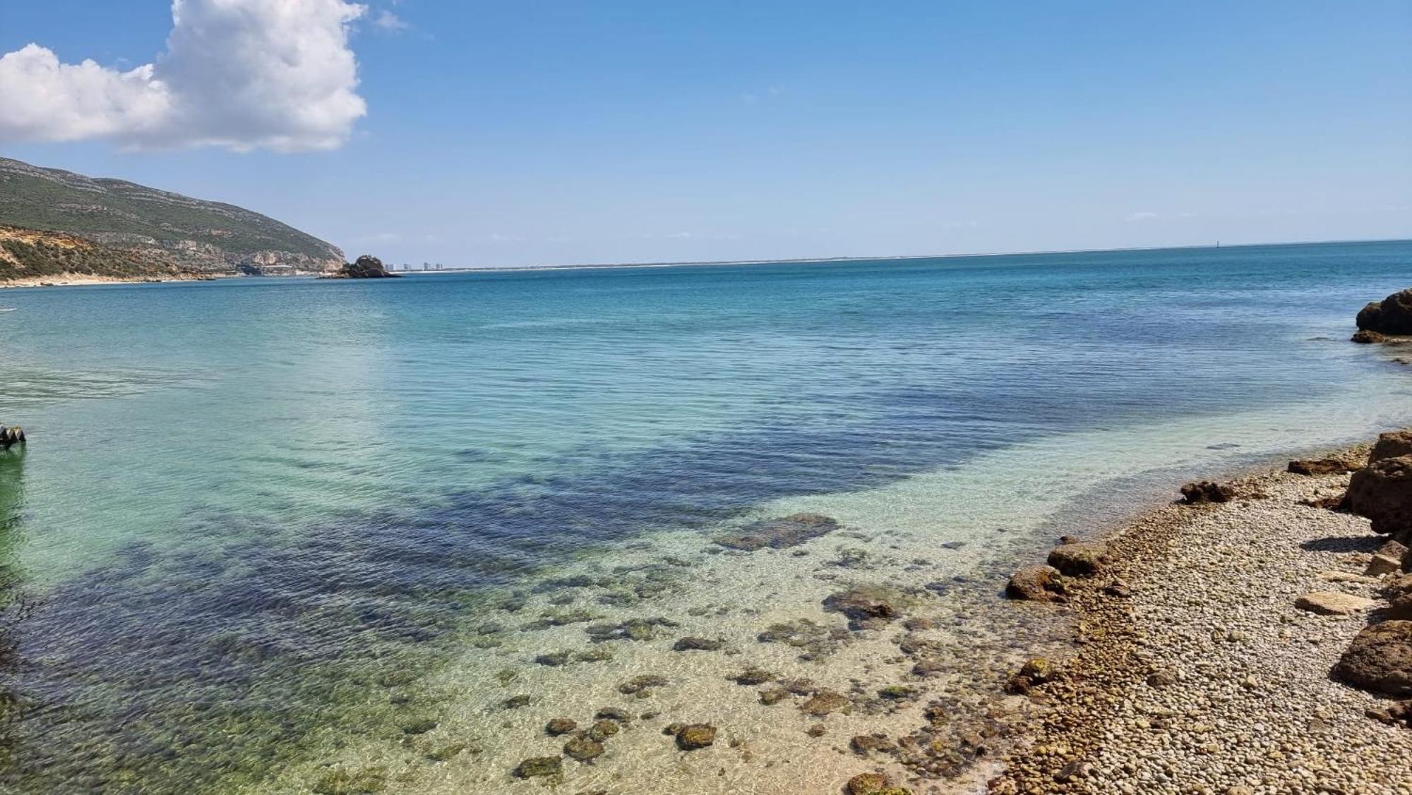 Casa Vila Praia Sesimbra Bagian luar foto