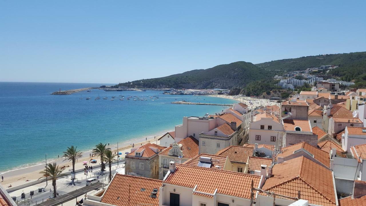 Casa Vila Praia Sesimbra Bagian luar foto